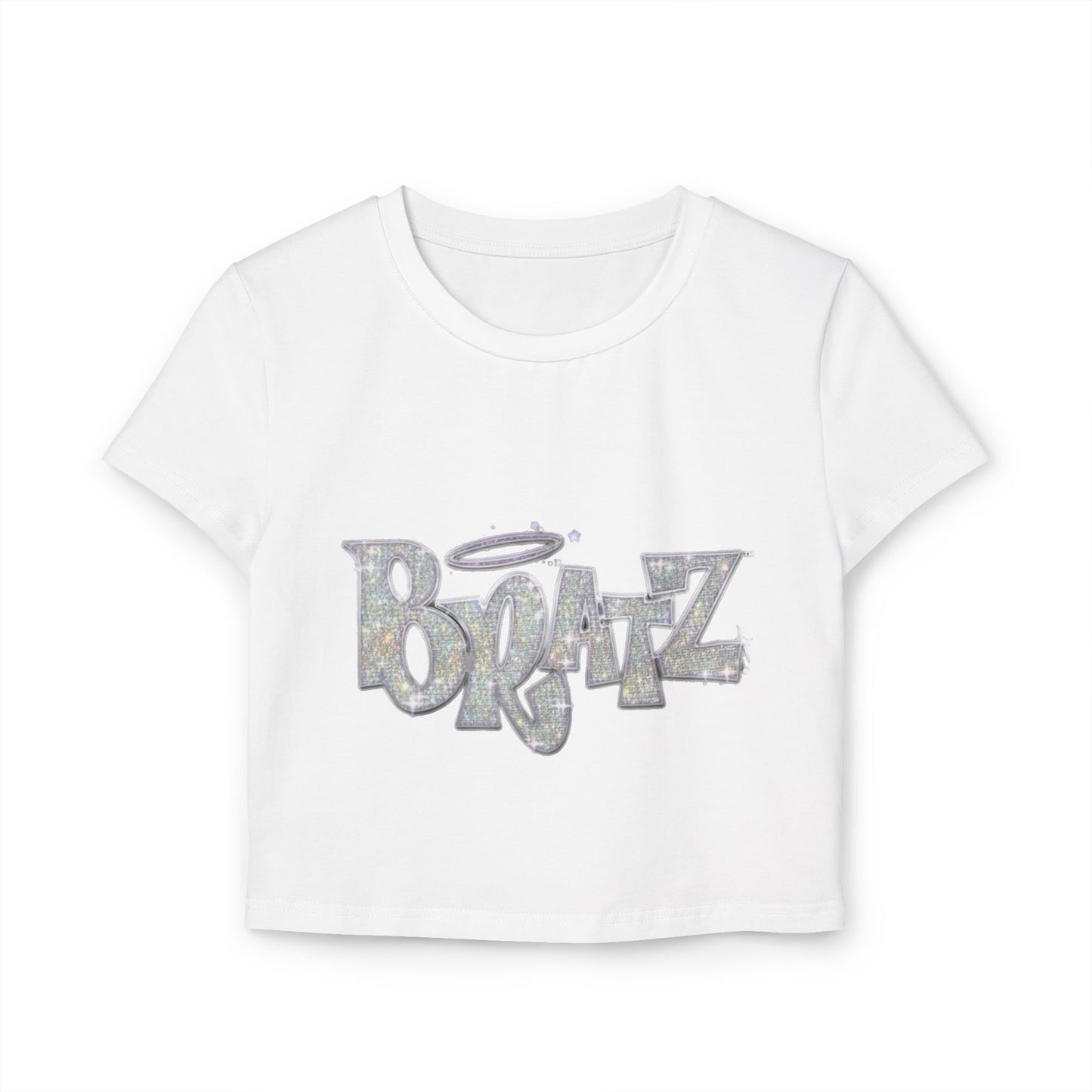 Bratz Graphic Women's Baby Tee - Fun Retro Style for Trendy Fashionistas