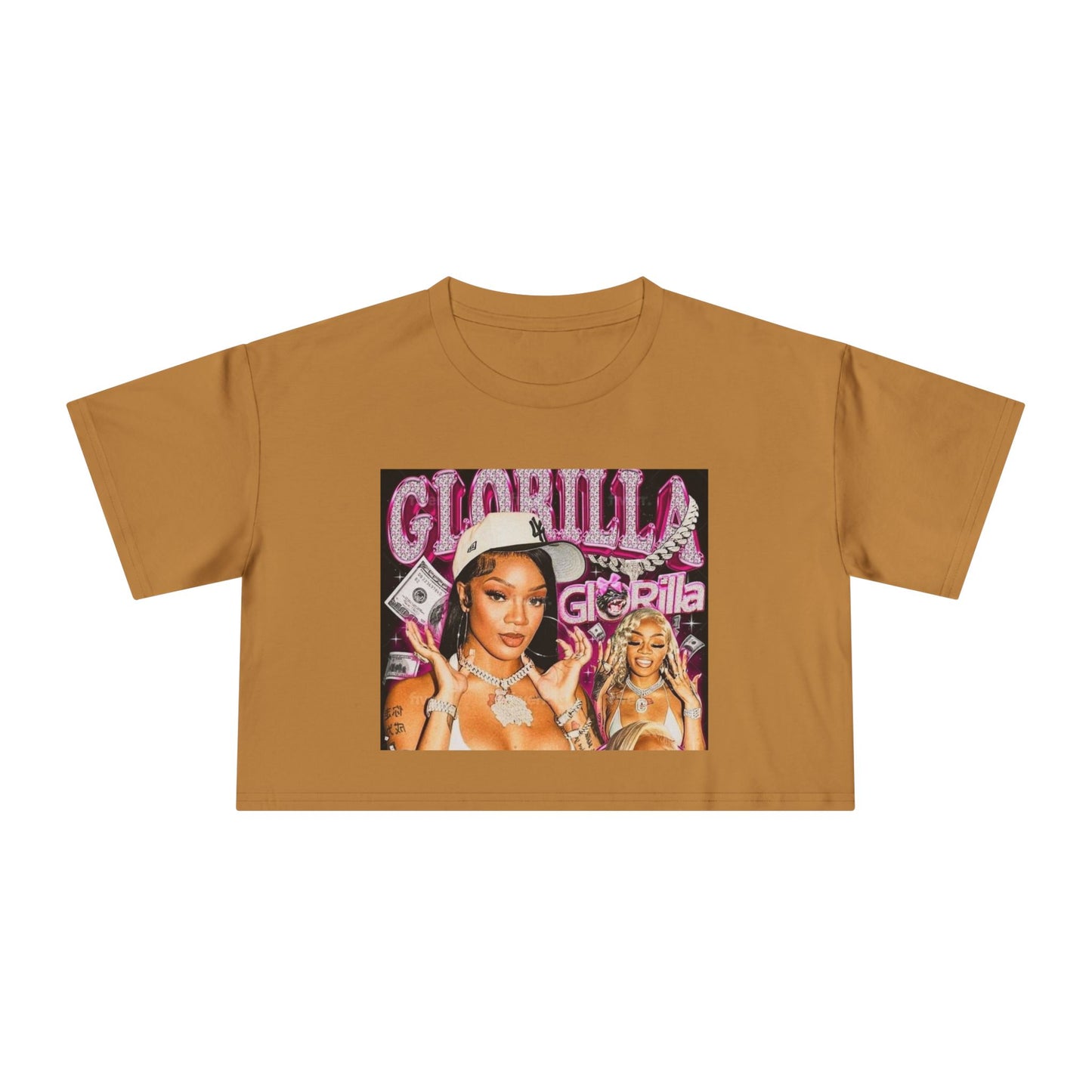 GloRilla Women's Crop Tee - Trendy & Stylish Graphic Shirt for Fashion Lovers