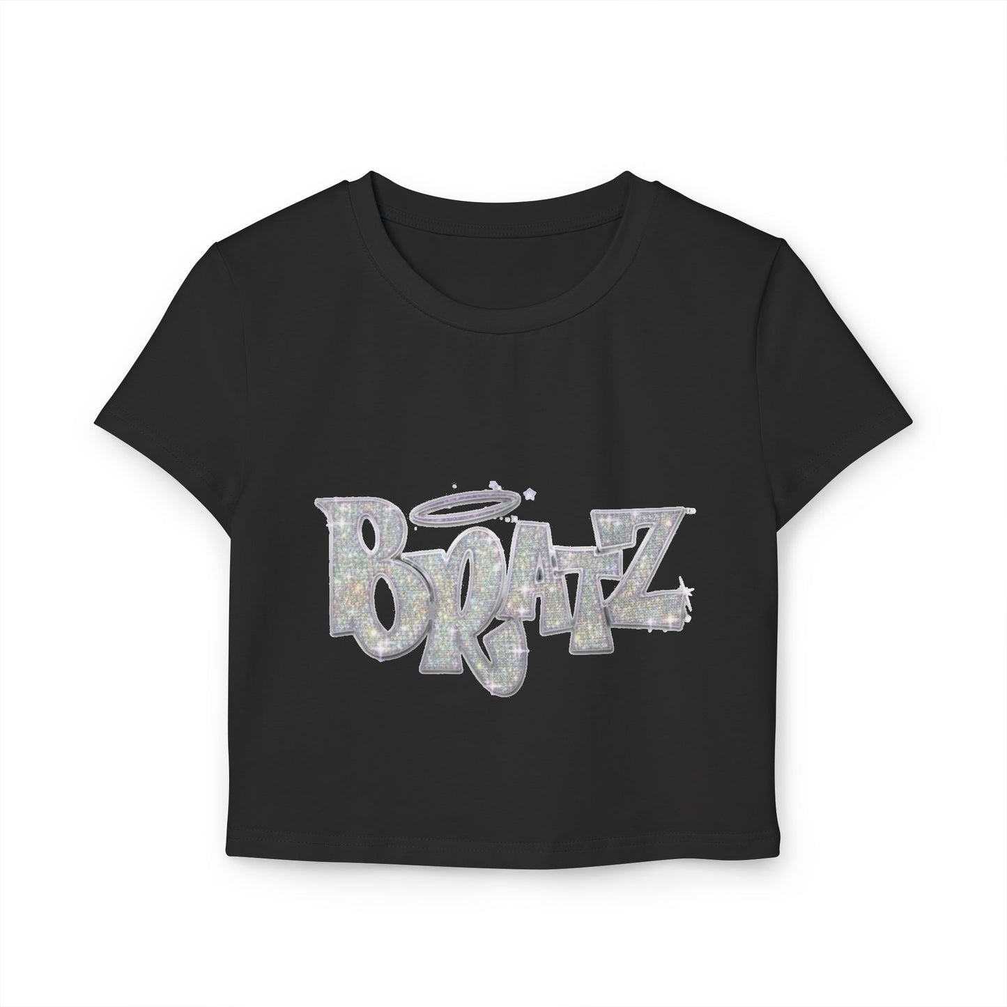 Bratz Graphic Women's Baby Tee - Fun Retro Style for Trendy Fashionistas