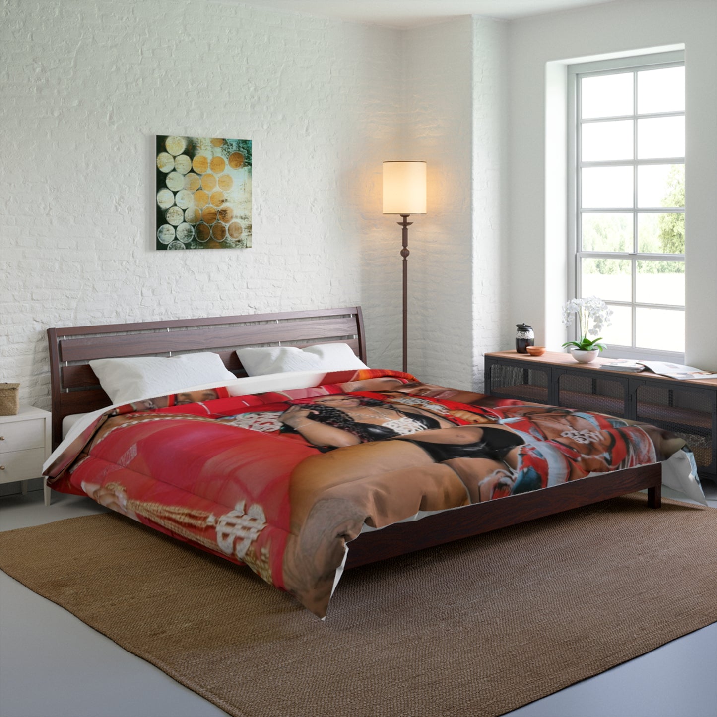 Big Sauce Statement Comforter - Bold & Vibrant Bedroom Decor