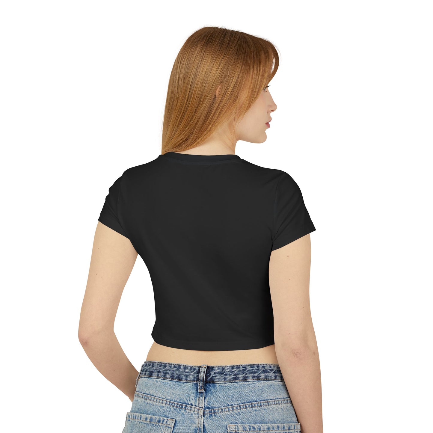 Funny Women's Baby Tee - WHIM WHAMIEE - Casual Chic T-Shirt for Everyday Wear