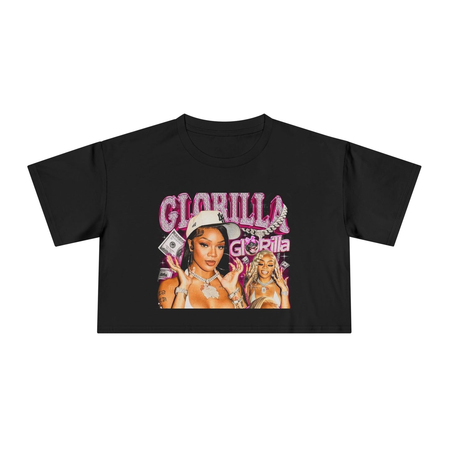 GloRilla Women's Crop Tee - Trendy & Stylish Graphic Shirt for Fashion Lovers