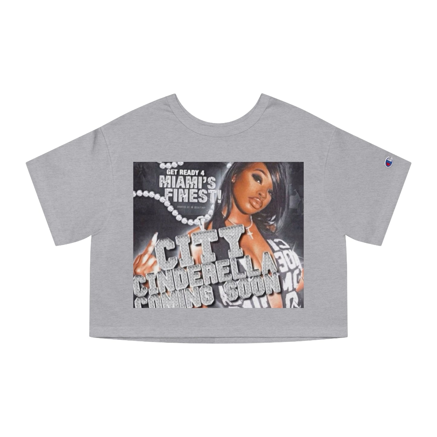 City Cinderella Heritage Cropped T-Shirt for Women