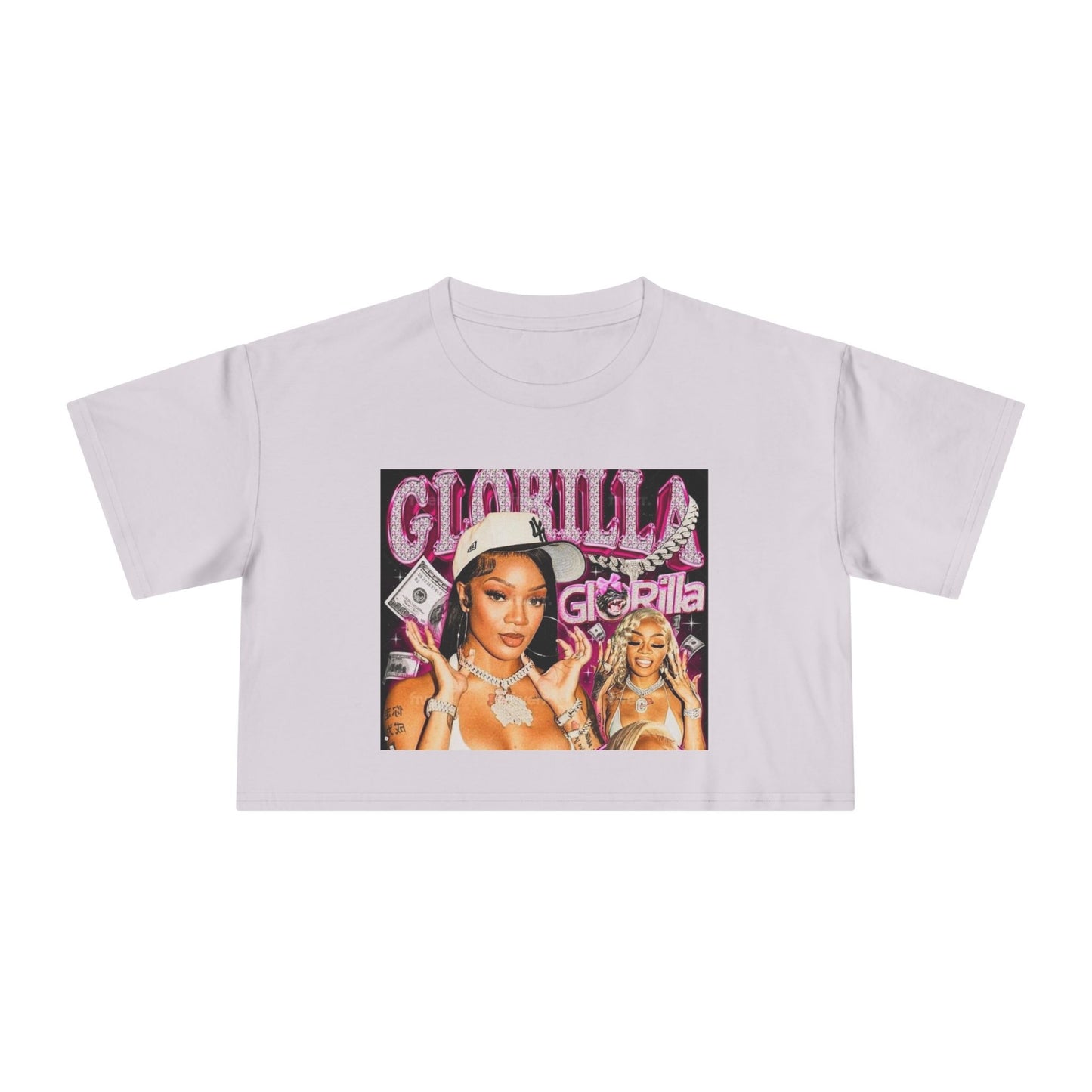 GloRilla Women's Crop Tee - Trendy & Stylish Graphic Shirt for Fashion Lovers