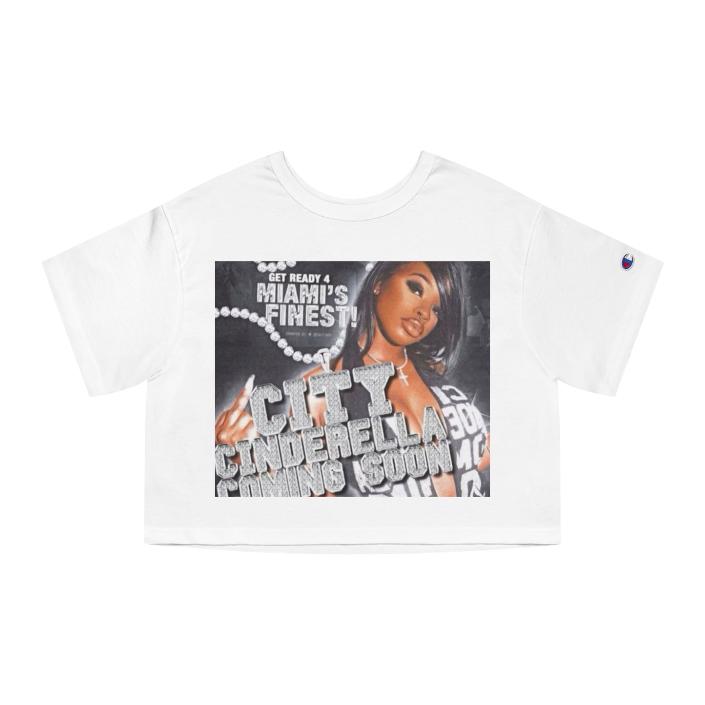 City Cinderella Heritage Cropped T-Shirt for Women