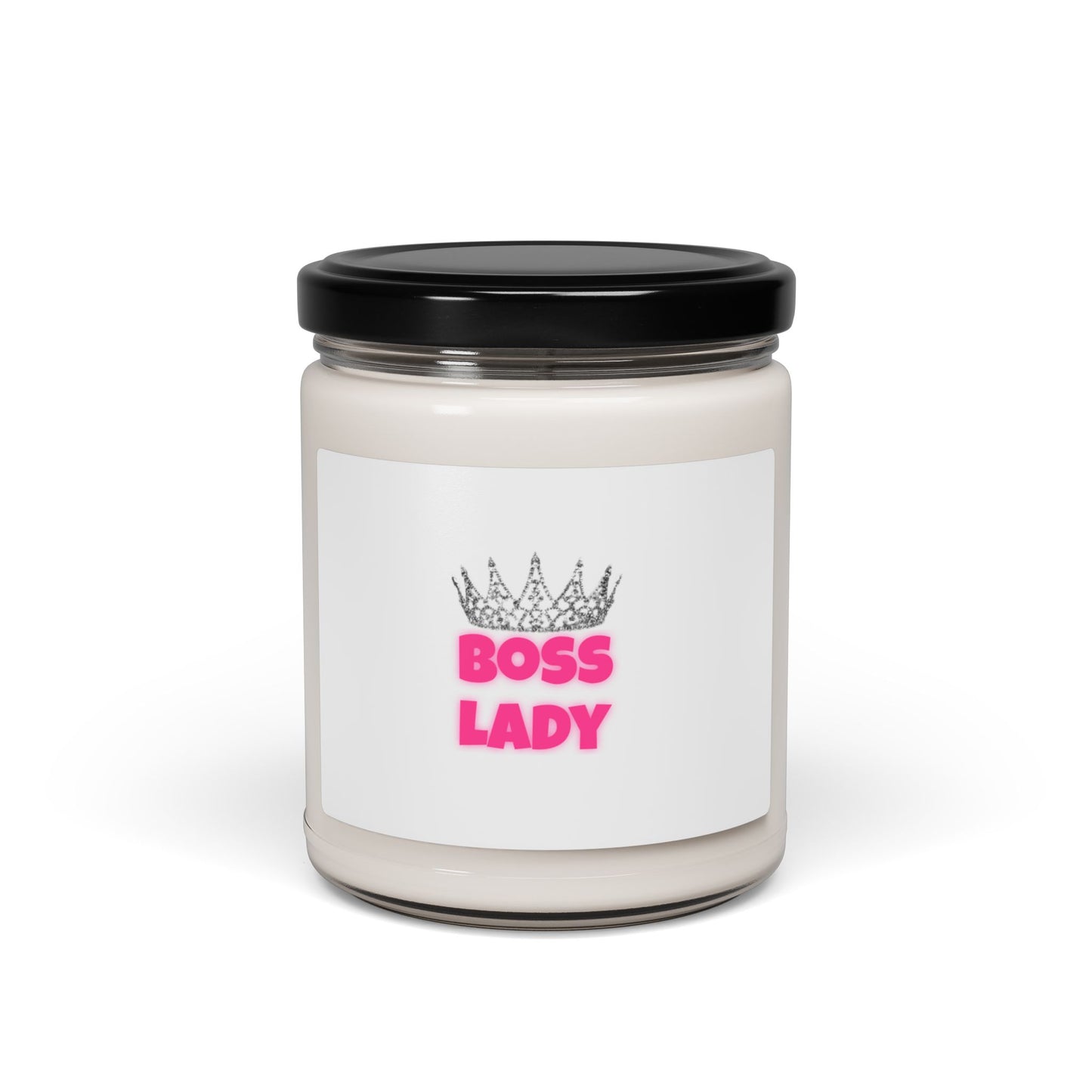 Motivational Scented Soy Candle - 'Boss Lady' 9oz