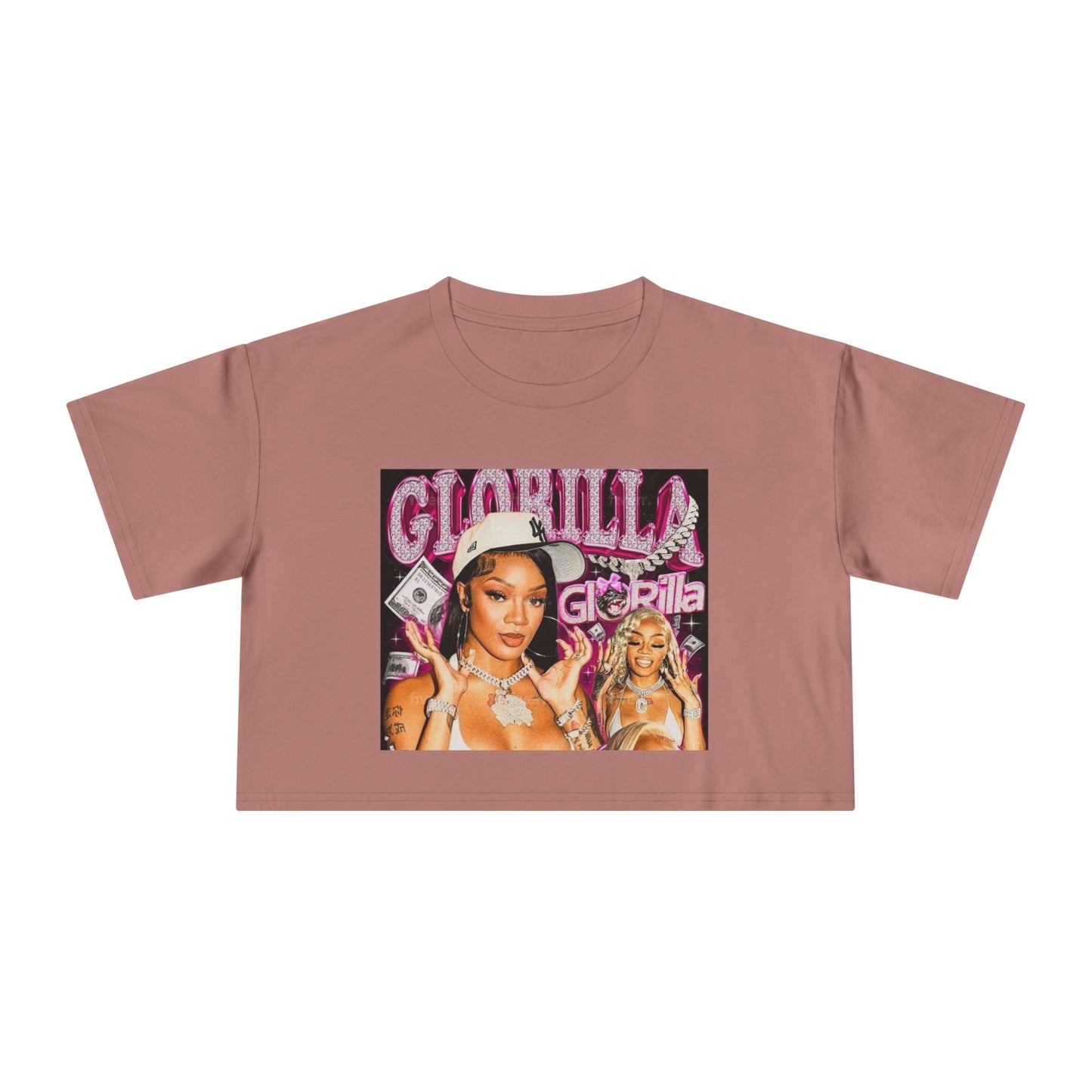 GloRilla Women's Crop Tee - Trendy & Stylish Graphic Shirt for Fashion Lovers