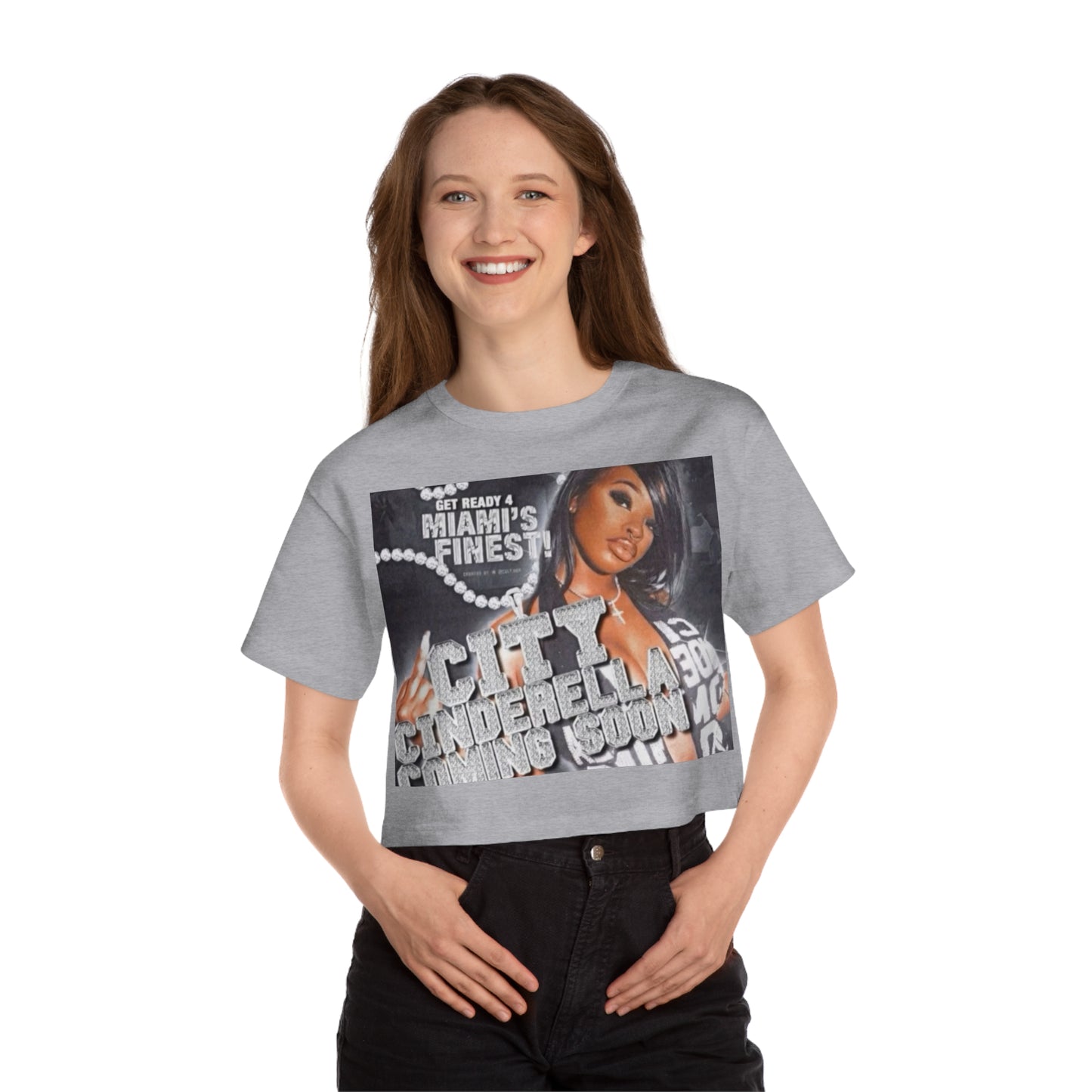 City Cinderella Heritage Cropped T-Shirt for Women