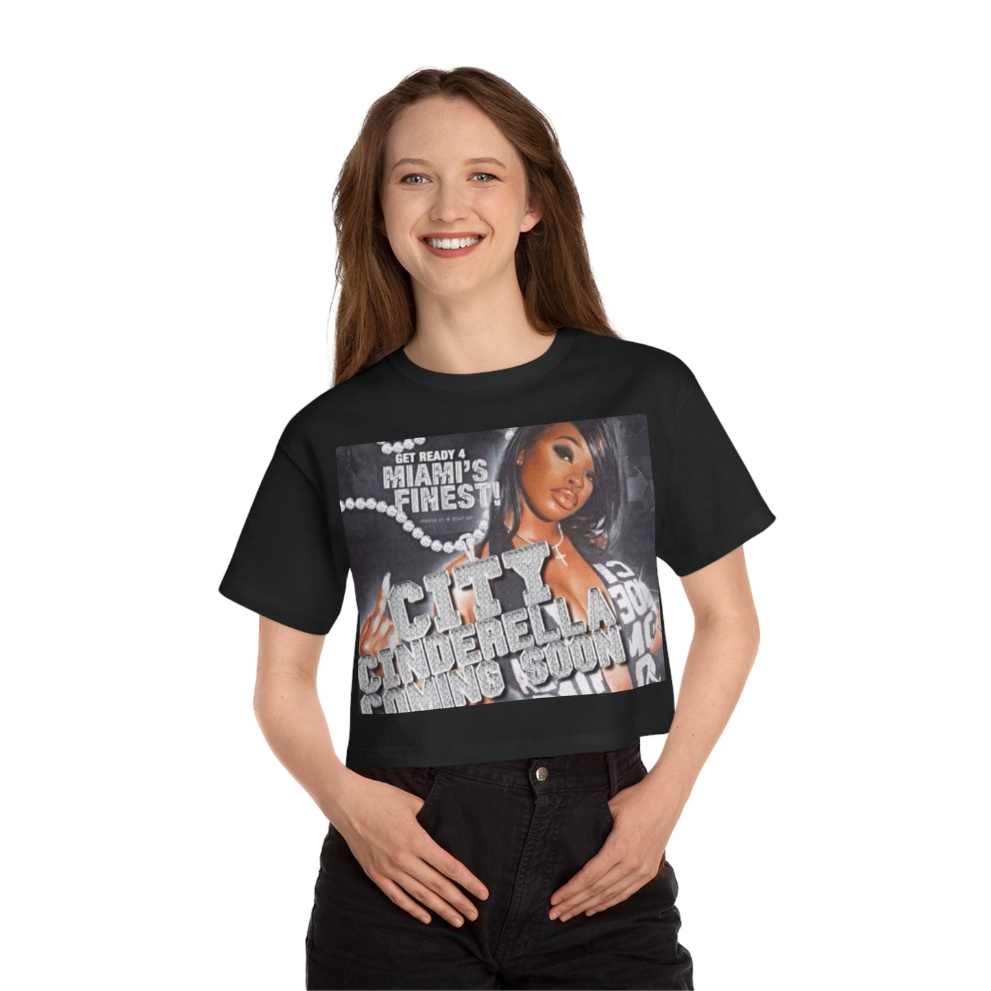 City Cinderella Heritage Cropped T-Shirt for Women