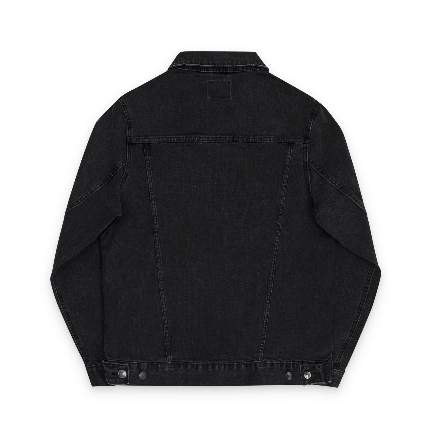 Unisex Embroidered Denim Jacket - Stylish White Outerwear for Casual Looks