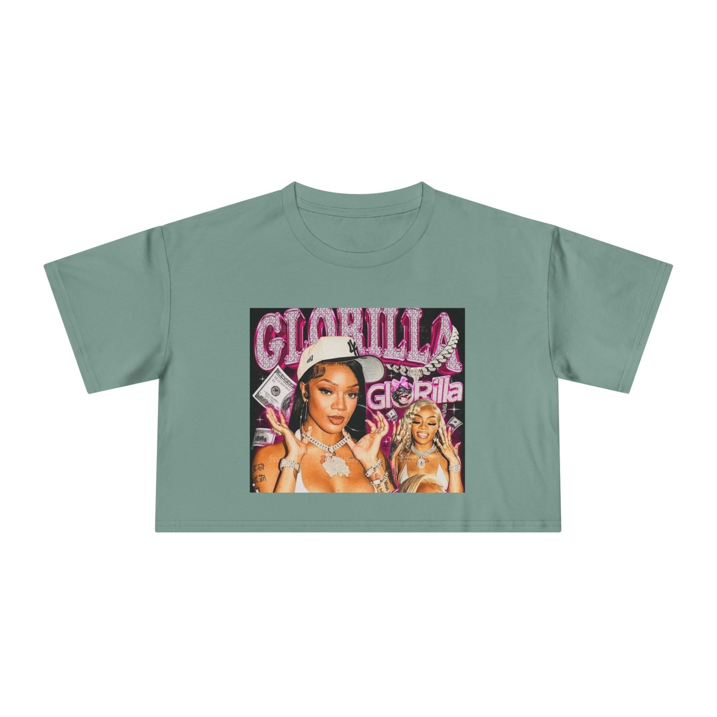 GloRilla Women's Crop Tee - Trendy & Stylish Graphic Shirt for Fashion Lovers