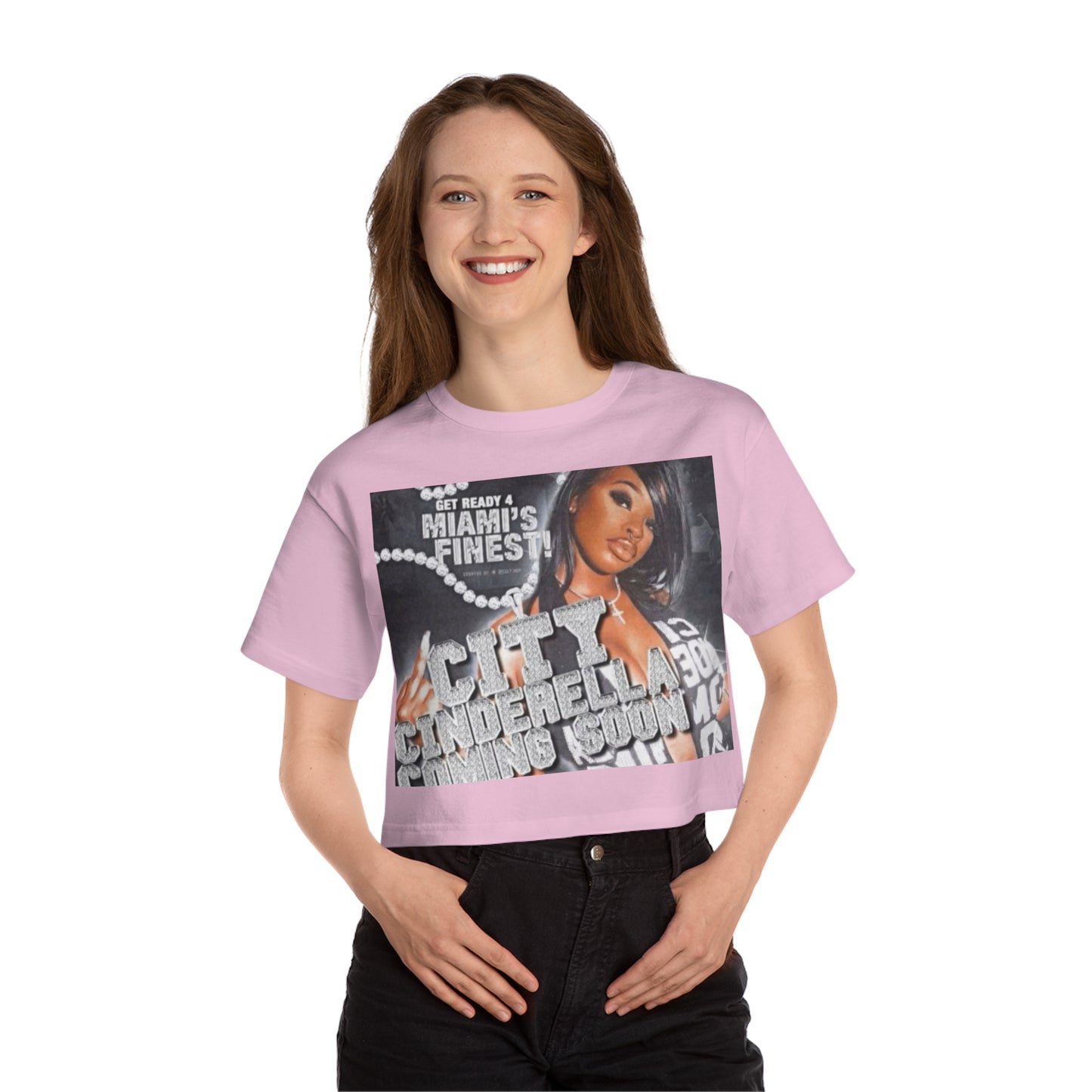City Cinderella Heritage Cropped T-Shirt for Women