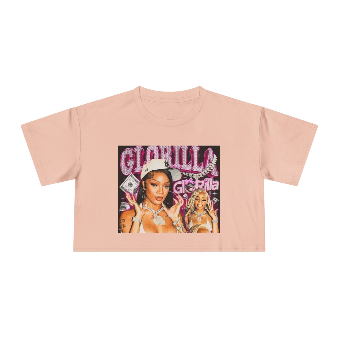 GloRilla Women's Crop Tee - Trendy & Stylish Graphic Shirt for Fashion Lovers