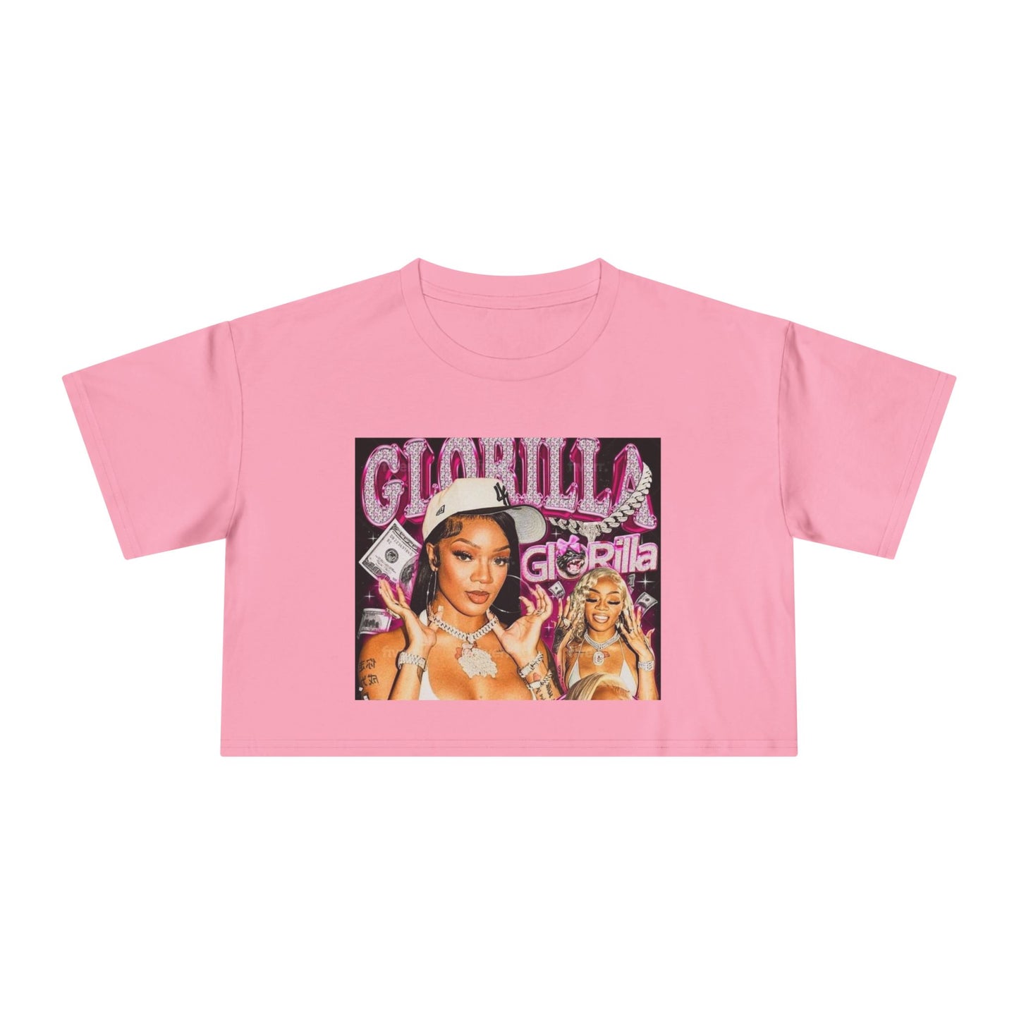 GloRilla Women's Crop Tee - Trendy & Stylish Graphic Shirt for Fashion Lovers