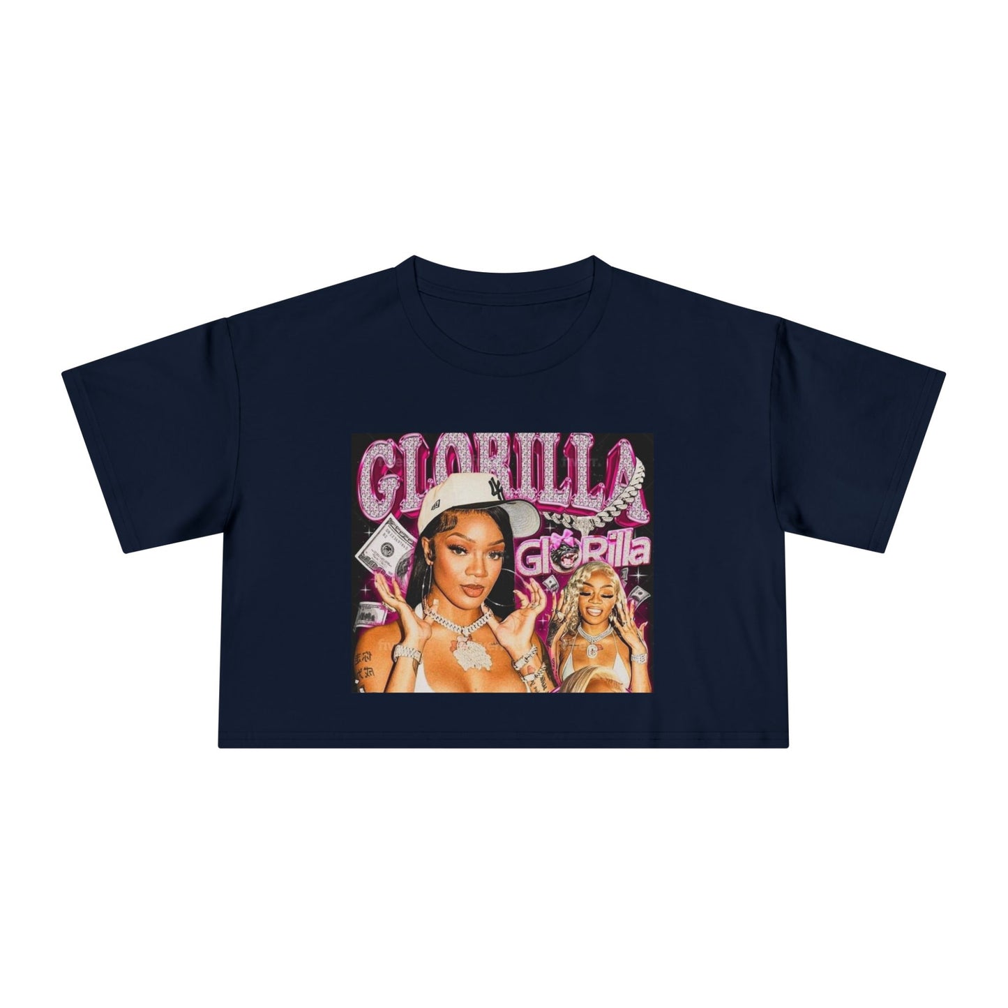GloRilla Women's Crop Tee - Trendy & Stylish Graphic Shirt for Fashion Lovers
