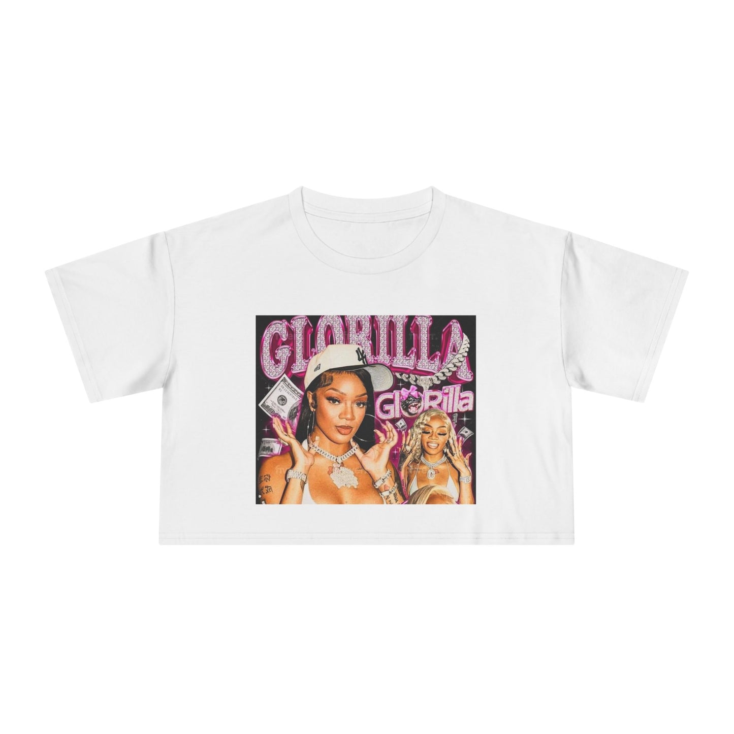 GloRilla Women's Crop Tee - Trendy & Stylish Graphic Shirt for Fashion Lovers